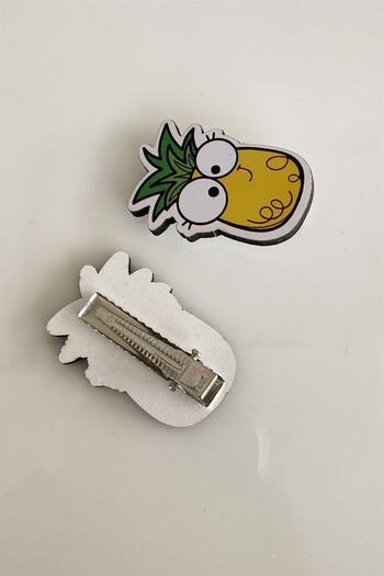 TAKIŞTIR Double Pineapple Figured Children's Clamp Buckle Set