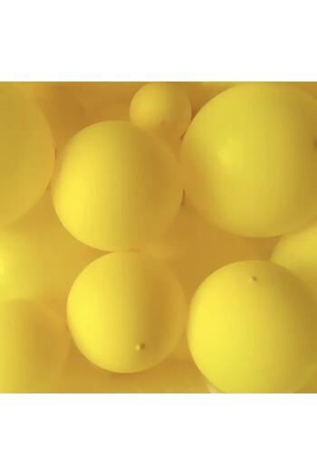 Deniz Party Store Pastel Yellow Latex Balloon 12 Inch 10 Pieces