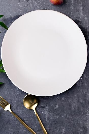 Keramika 14 Piece White Breakfast Set for 6 People