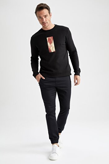 DeFacto Jogger Standard Fit Gabardine Chino Trousers