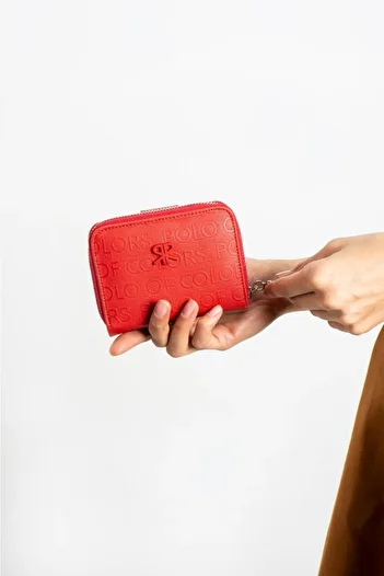 ImPolo Nora Red Women's Wallet 10x13 Size