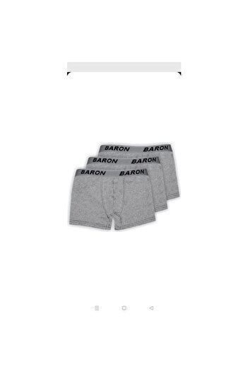 BARON Lost Men's Boxer 3 Pcs Srn-002607