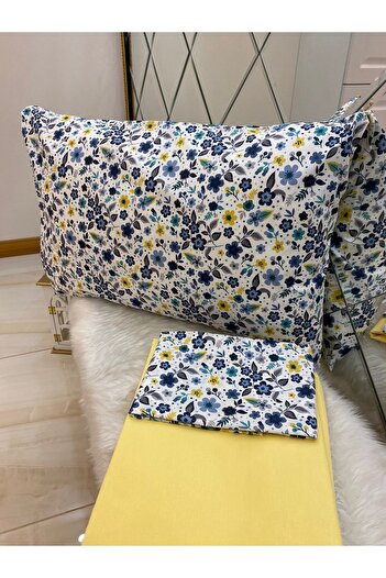 Özcan Ev Tekstil Ranforce Elastic Sheet Pillow Set 100% Cotton