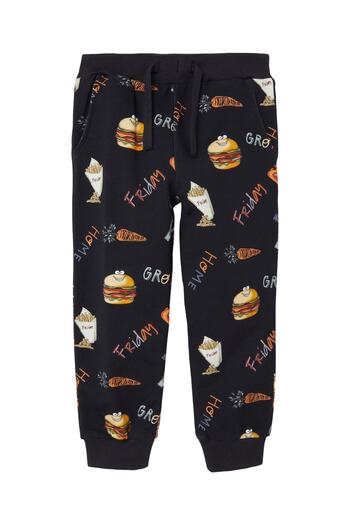 name ıt Boy's Navy Blue Sweatpants