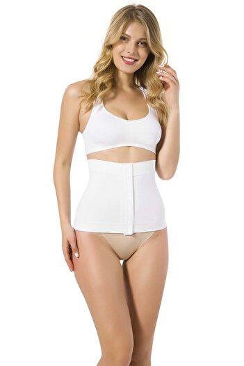 Emay New Season White Double Waist Corset - Women (1 Piece Economical)