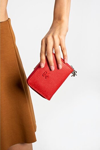 ImPolo Nora Red Women's Wallet 10x13 Size