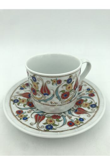 AybeaGlobal Mıtterteıch Porcelain Turkish Coffee Cup Set