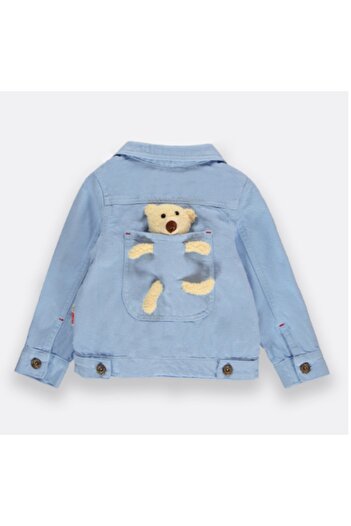 Panda Unisex Renkli Ceket (mavi)