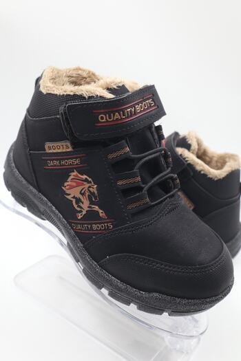 nazenintasarımlar Children's Woolen Winter Cold-Resistant Lightweight Daily Boots