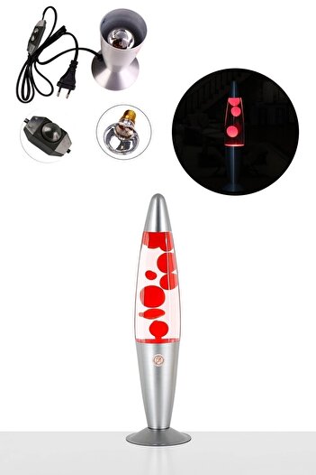 gifttime Dekoratif Lav Lamba Büyük Boy 41 Cm - Lava Lamp