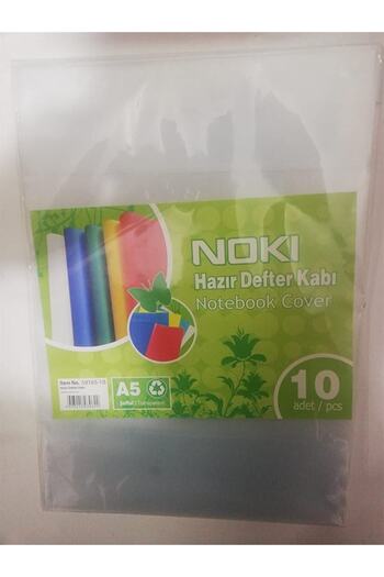 Noki Ready Adhesive Notebook Container A5 10 Pieces Transparent White114140