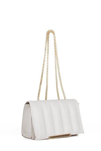 MAC&MOS Women's White Shoulder Bag