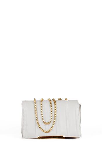 MAC&MOS Women's White Shoulder Bag