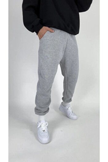 WAMOSSALAPLI Μονόχρωμο Jogger Leg Sweatpants