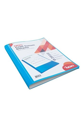 Noki İnter Noki Presentation File with Pocket 30 Sheets White