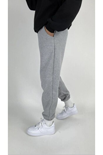 WAMOSSALAPLI Μονόχρωμο Jogger Leg Sweatpants