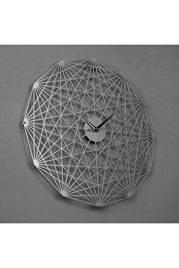 Colorfull Worlds Tesseract Cross Polygon Metal Wall Clock - Home Office Gift Wall Decoration