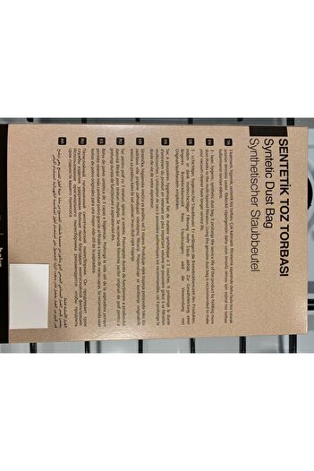 Arçelik Beko Dust Bag - S4540 T-bks 2540 T-trb 6986 B-trb 5986 B Model