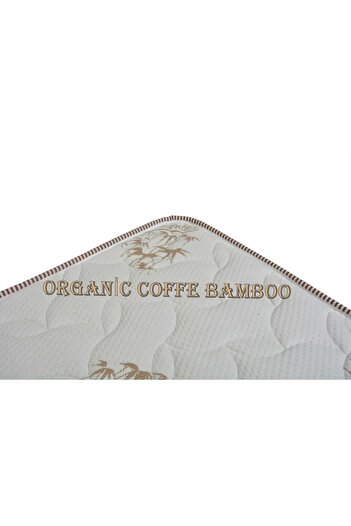 Heyner Coffee Bamboo Kuş Tüyü Pedli Ortopedik Yaylı Yatak