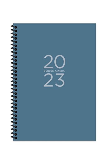KESKİN COLOR 2024 17*24 Спіральний щоденник - Синій