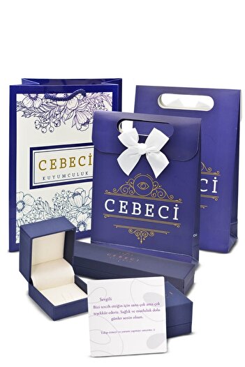 Cebeci 22 Ayar Uzay Yolu Altın Küpe
