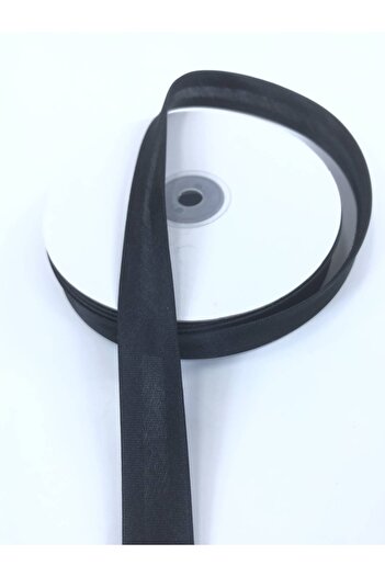 Hobigram Black Satin Piping 2 cm 1 Meter – Special Design, Accessory, Quality Production, Eye-Catching Style – Ribbon