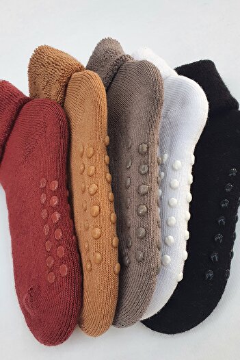 MEM SOCKS Çocuk Renkli Havlu Çorabı 5'li