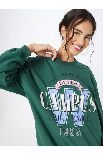 ONLY Φούτερ με λαιμόκοψη Onlluna L/s University Box Swt με στάμπα