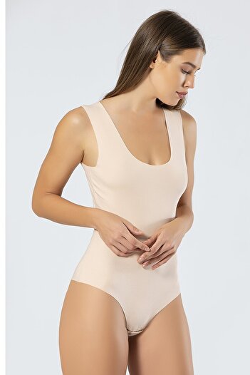 TÜREN Laser Cutting, Seamless, Supima Cotton & Lycra Thick Sling, Bottom Snap Body Skin