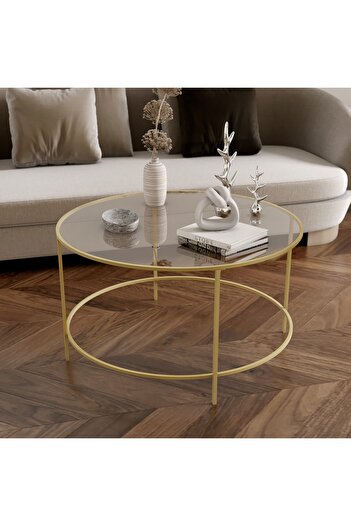 Marsah Home Gina Gold Orta Sehpa