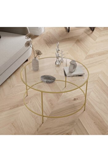 Marsah Home Gina Gold Orta Sehpa