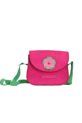 kids A more Flower Girl's Messenger Bag Fuchsia