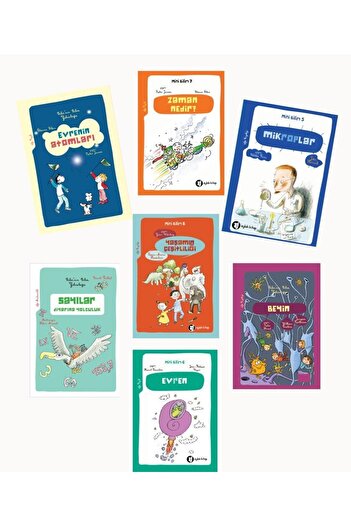Aylak Kitap Çocuklar Için Mini Bilim Seti - 7 Kitap