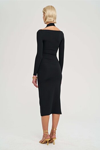 IAMNOTBASIC Women's Black Alina Dress