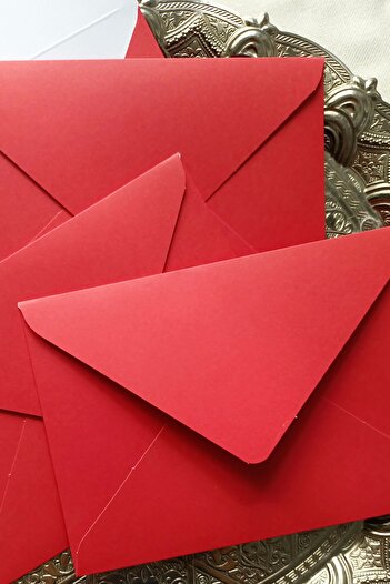 Dekorden Red Invitation Envelope, 13x18 Cm.