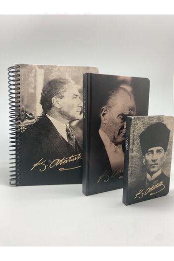 Gıpta Ataturk Old Agenda 2-Piece + 9x14 Weekly Agenda