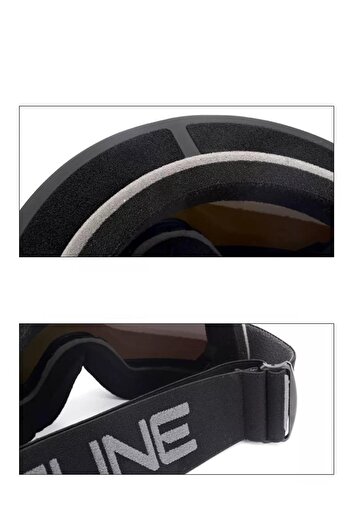Schulzz UV400 Protected Shock Resistant Snowboard Ski Goggles with Antisis Feature