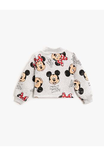 Koton Minnie Mouse Printed Sweatshirt Licensed