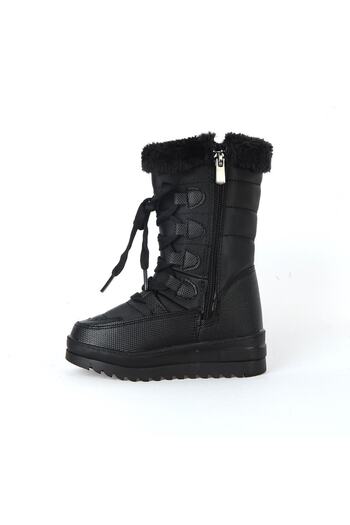 Twingo 995 Black Furry Girl's Boots