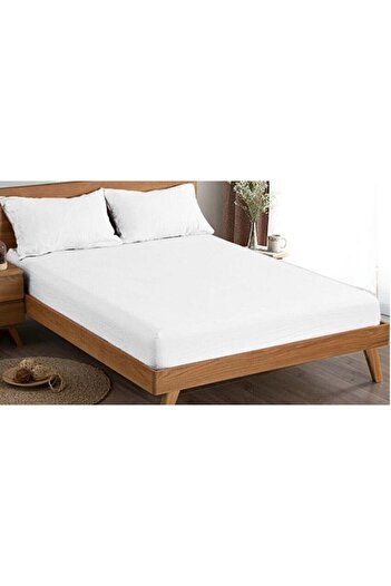 Vip Home Concept Market Ürünleri Elastic Single 100% Cotton Bed Sheet (100x200)