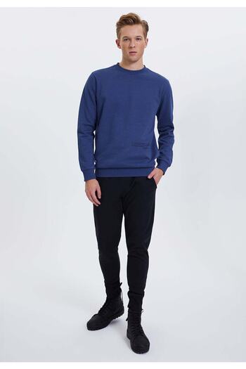 WESTMARK LONDON Erkek %100 Pamuk Baskılı Bisiklet Yaka Sweat Better Cotton