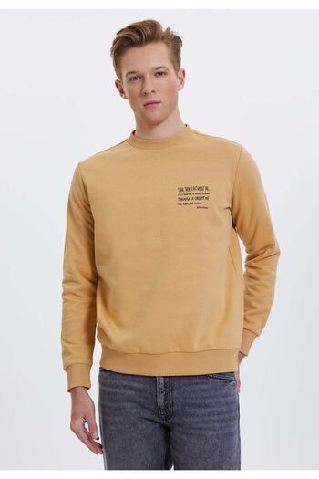 WESTMARK LONDON Мъжки суитшърт с кръгло деколте от 100% памук, щампа, Better Cotton
