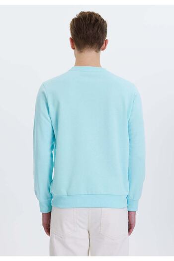 WESTMARK LONDON Erkek %100 Pamuk Baskılı Bisiklet Yaka Sweat Better Cotton