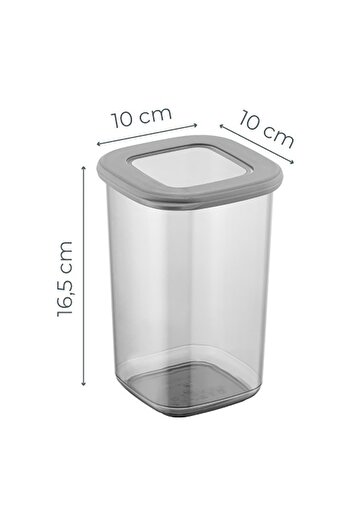 Bee Home Erzak Saklama Kabı 3'lü Set Çekmece Baharat Organizeri 1,3 Litre