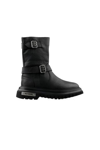 Harley Davidson Sahara Women's Daily Boots 021z100566-black-printed-leather Black