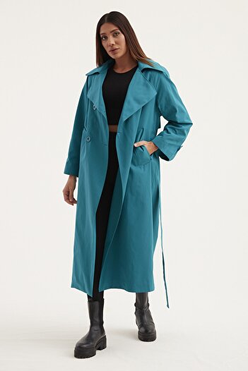 SahraAfra Creed Oversized Trenckot