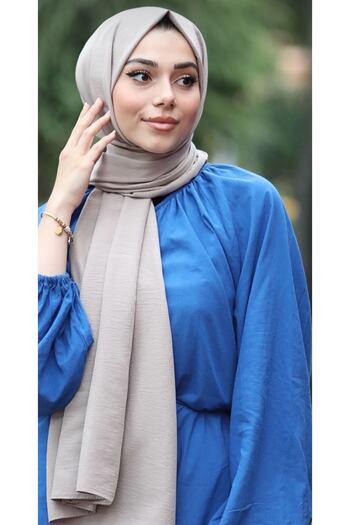 Narine Cotton Jazz Shawl _Dark Gray