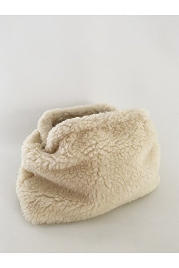 HEYBE'S Women's Plush Teddy Clutch Bag