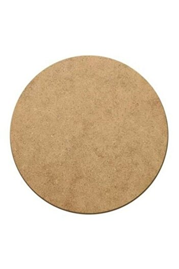 firdevsi hobi 12 Adet 33 Cm Çap 3 Mm Ham Mdf Duralit Daire Plaka Supla 33cap 3mm