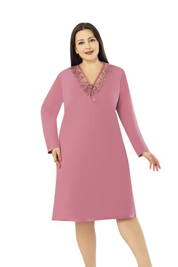 BNM Plus Size Nightdress - Comfortable and Stylish Design